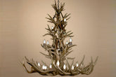 Antler Chandelier - 16 Light XL Mule (50"W x 51"H)